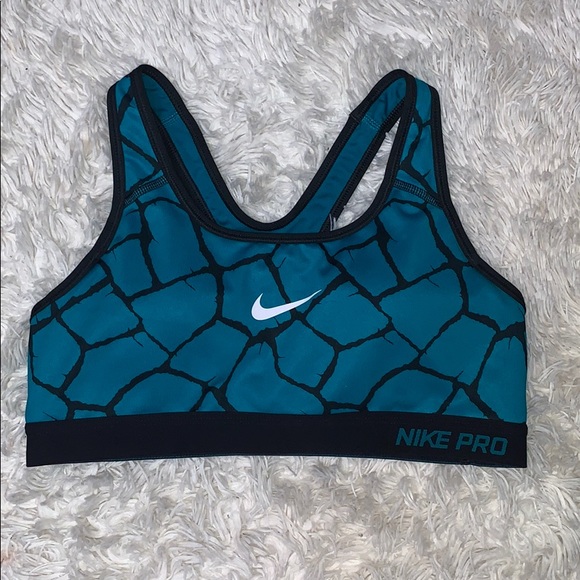Nike Other - NIKE PRO Teal and Black Sports Bra